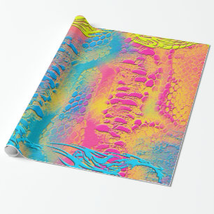 VIOLET SNÖRE - Digital - Fractal Art - Presentpapper