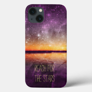 Violet Stars och Sunset Sjö iPad Case