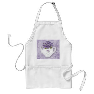 Violet Tekanna Apron Förkläde