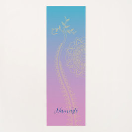 Violet till Blue Mandala Yoga Mat