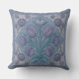 Violet Venus FlyTrap Pillow Kudde
