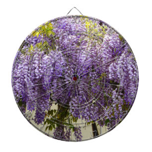 Violet Wisteria Flowers Darttavla