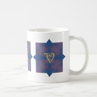 Violeta Kaleidoscope Mandala Kaffemugg