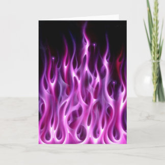 Violeten flammar kort