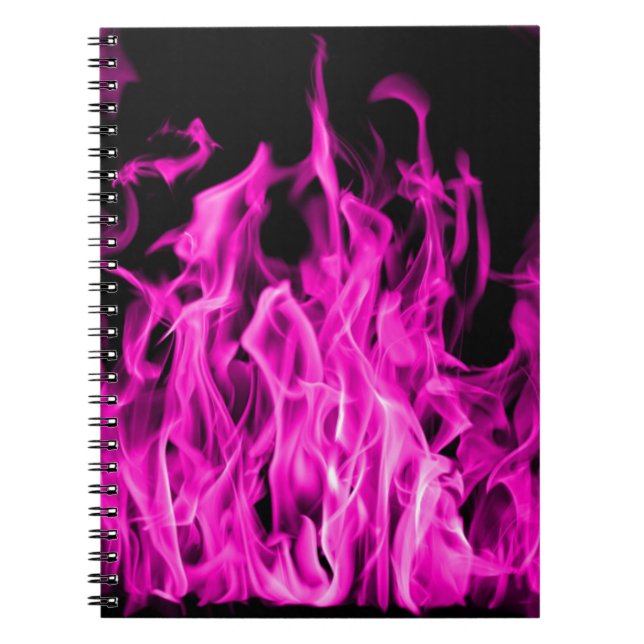 Violeten flammar, och violeten avfyrar gåvor från anteckningsbok (Framsidan)