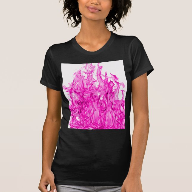 Violeten flammar, och violeten avfyrar gåvor från t shirt (Framsida)