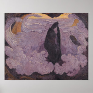 Violeten vinkar, c.1895-6 poster