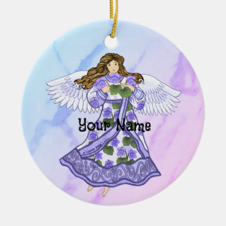 Violets Angel Julgransprydnad Keramik