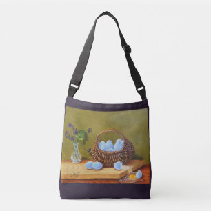 Violets och Basket i Eggs Crossbody Bag Axelväska