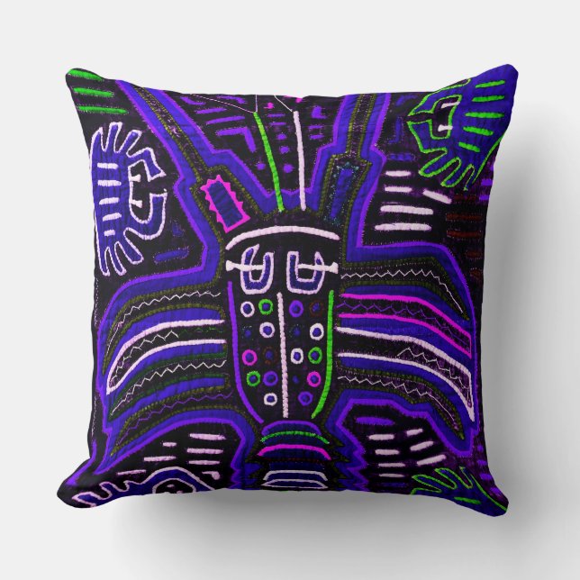 Violets och deppighetmolaen kudder kudde (Framsida)