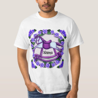 Violets Rocking Horse T Shirt