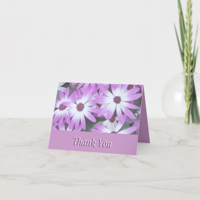 Violets tackkort (Framsida)