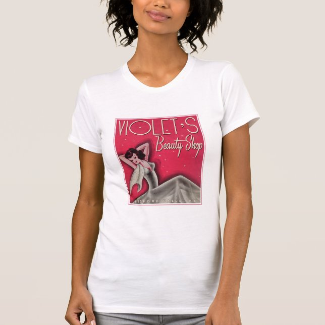 Violet'sens skönhet shoppar T-tröja Tee (Framsida)