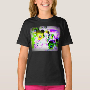 Violetsflicka T-tröja T Shirt