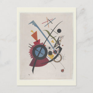 Violett (1923) av Wassily Kandinsky, Modern Art Vykort