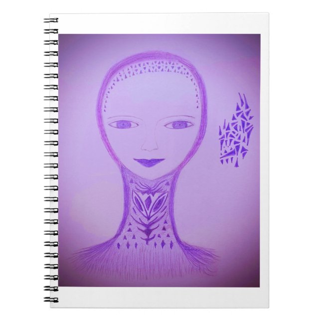 Violett Anteckningsbok (Framsidan)