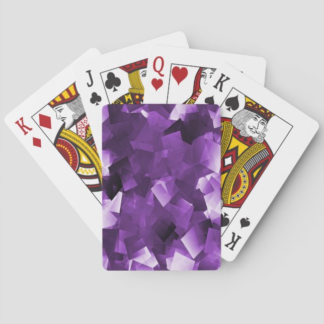 Violett..... Casinokort (Baksidan)