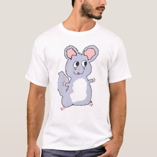 Violett Chinchillatecknadskjorta Tee Shirt