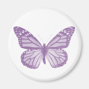 Violett fjärilsmagnet magnet