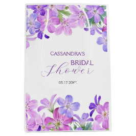 Violett Geranium Blommig Bröllopsdusch