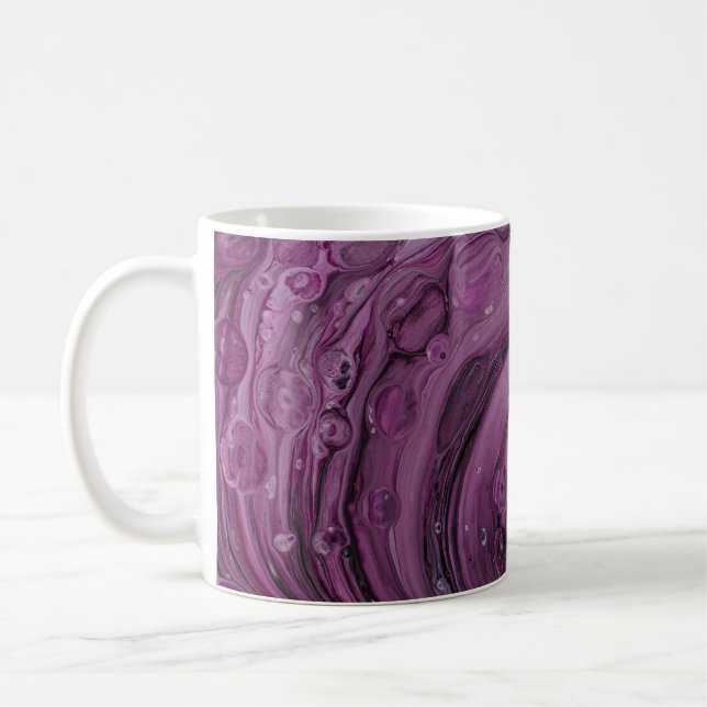 Violett Kaffemugg (Vänster)