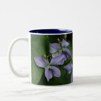 Violett kaffemugg
