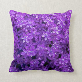 Violett kastkudde kudde