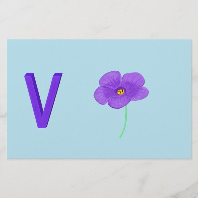 Violett papper (Framsida)