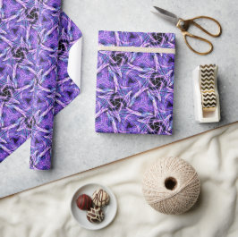 Violett puls presentpapper