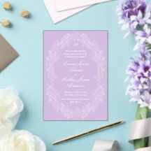 Violett Regency Victorinsk Antik Klassisk Bröllop