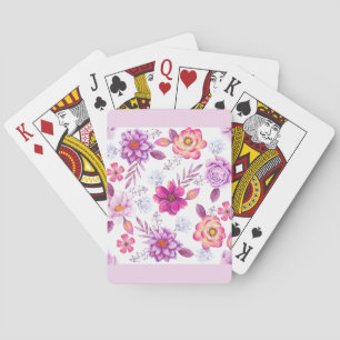 Violett ros casinokort