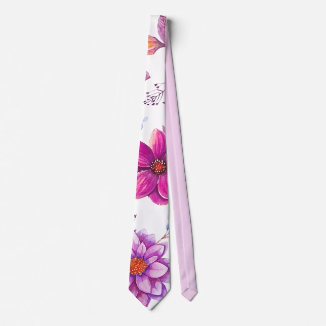 Violett ros slips (Framsida)