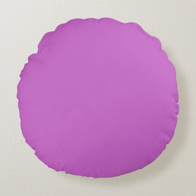 Violett Rund Kudde (Framsidan)