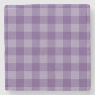 Violett rutig bakgrund stenunderlägg