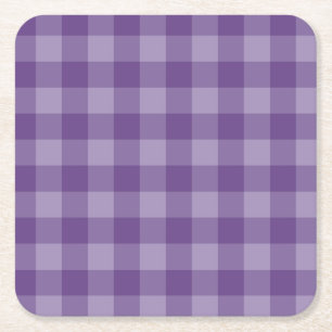 Violett rutig bakgrund underlägg papper kvadrat