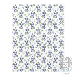Violett Scrapbook Papper