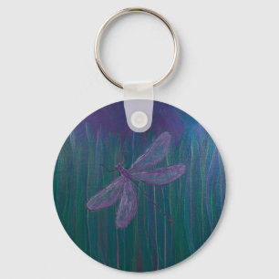 Violett Shimmer Nyckelring