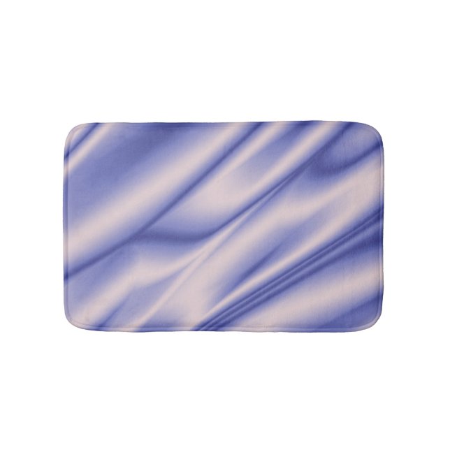 Violett silketextur badrumsmatta (Framsidan)