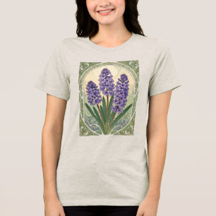 Violett Sonbol Nowruz-Hyacinthblomning T Shirt