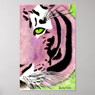 Violett tiger poster