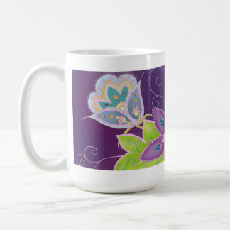 Violett tulpankaffemugg kaffemugg