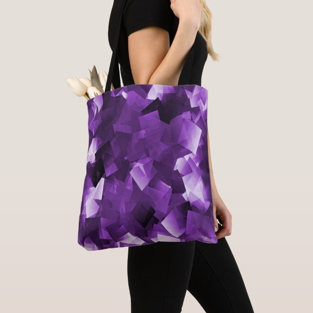 Violett...... Tygkasse (Närbild)