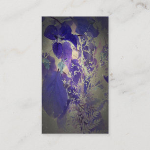 Violett visitkort