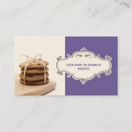 {Violetta} choklad kakavisitkortar, Visitkort