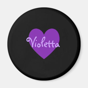 Violetta i Lila Magnet