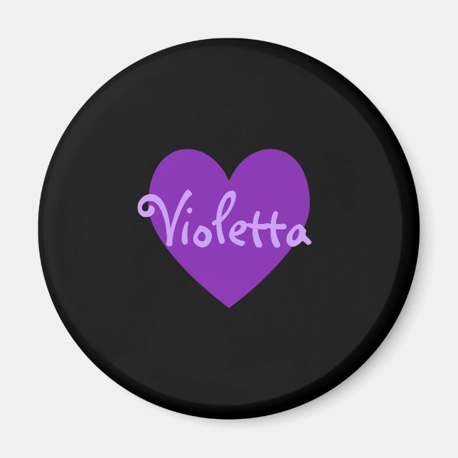 Violetta i Lila Magnet (Framsidan)