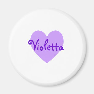 Violetta i Lila Magnet
