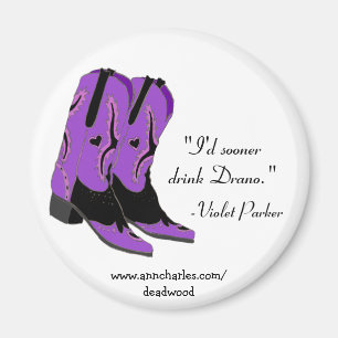 Violetta Parker för Ann Charles Deadwoodmagneter Magnet
