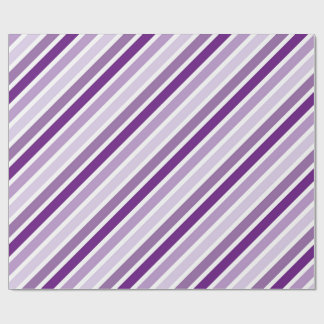 violetta ränder presentpapper