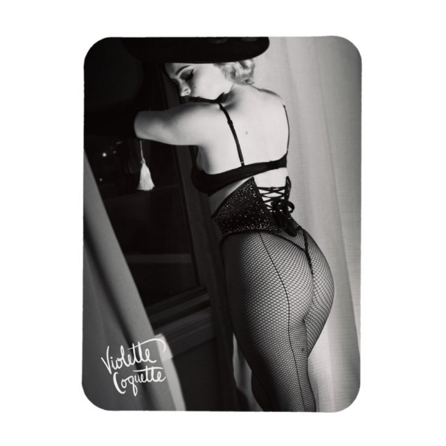 Violette Coquette "Film Noir" / Window Magnet (Vertikal)